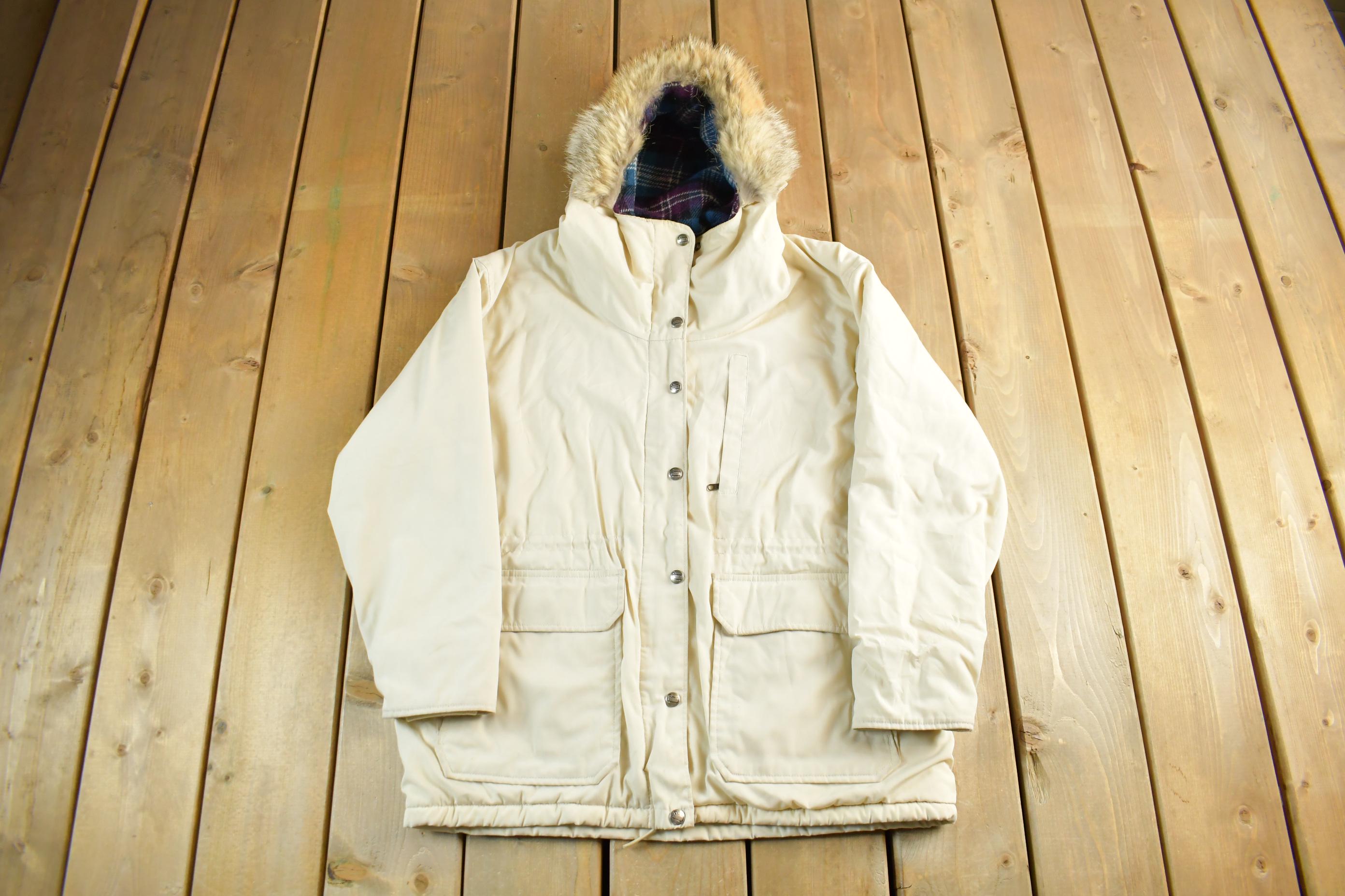 Vintage 1980s Woolrich Wool Jacket Womens Medium