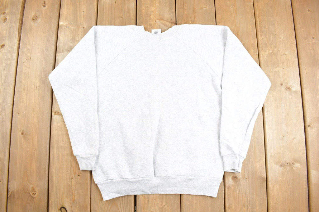 Vintage 1990s Fruit Of The Loom Blank Crewneck Sweatshirt