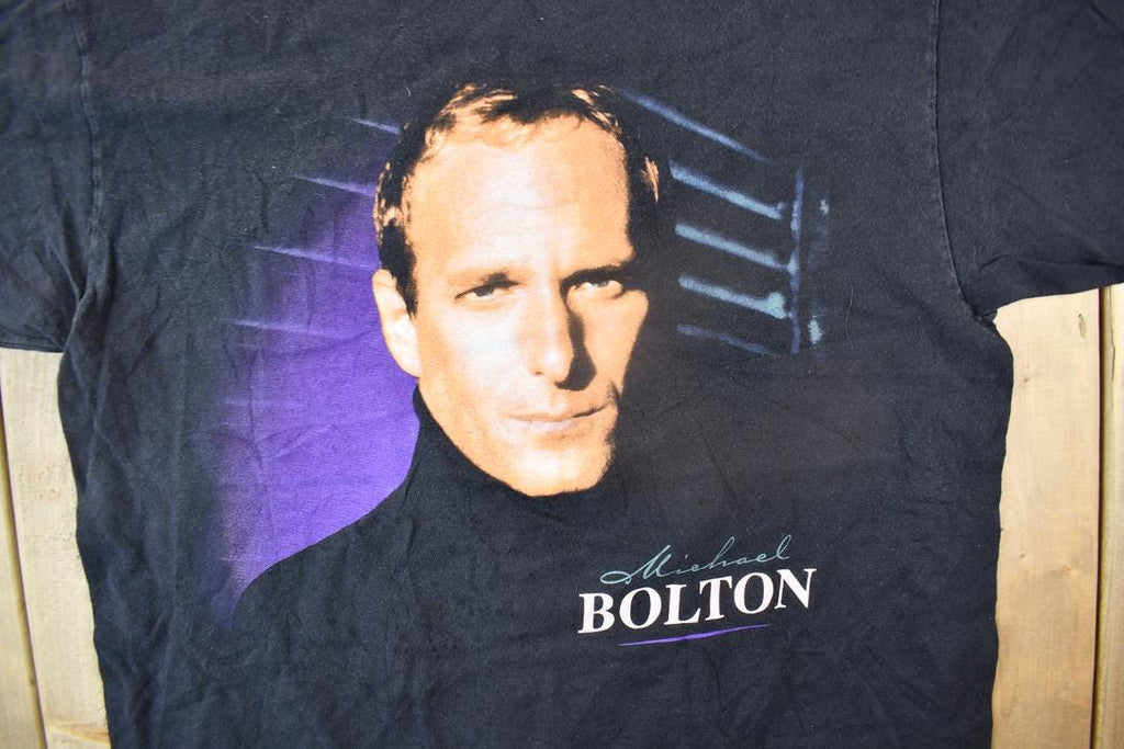 Vintage 1998 Michael Bolton Voices Tour Graphic T-shirt