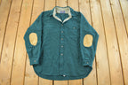 Vintage 1980s Pendleton Wool Flannel Button Up Shirt Men's XL