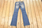 Vintage Deadstock Y2K Miss Me Bedazzled Low Rise Jeans Women's Size 26x31