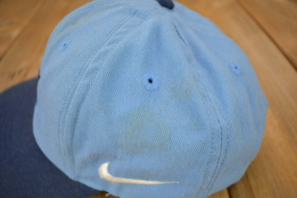 Vintage 1990s University Of North Carolina Tar Heels Collegiate Nike Strap Back Hat  OSFA  90s Snap Back  UNC