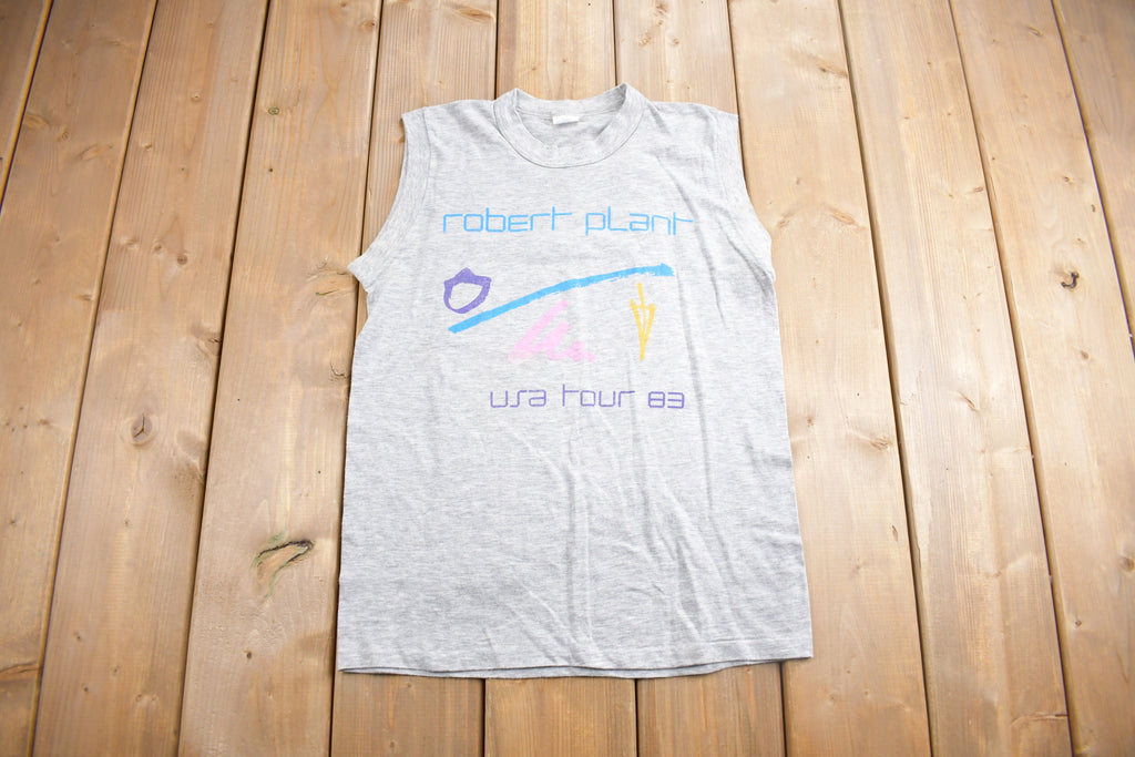 Vintage 1983 Robert Plant The Principle Of Moments Tour T-shirt