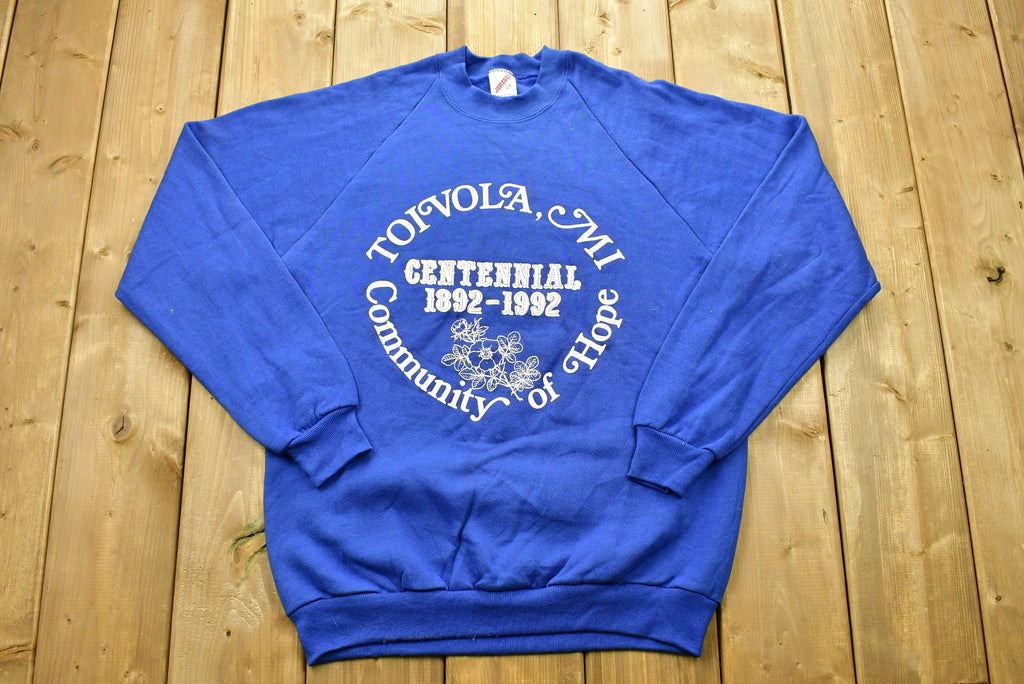 Vintage 1992 Centennial Community Of Hope Crewneck Sweatshirt