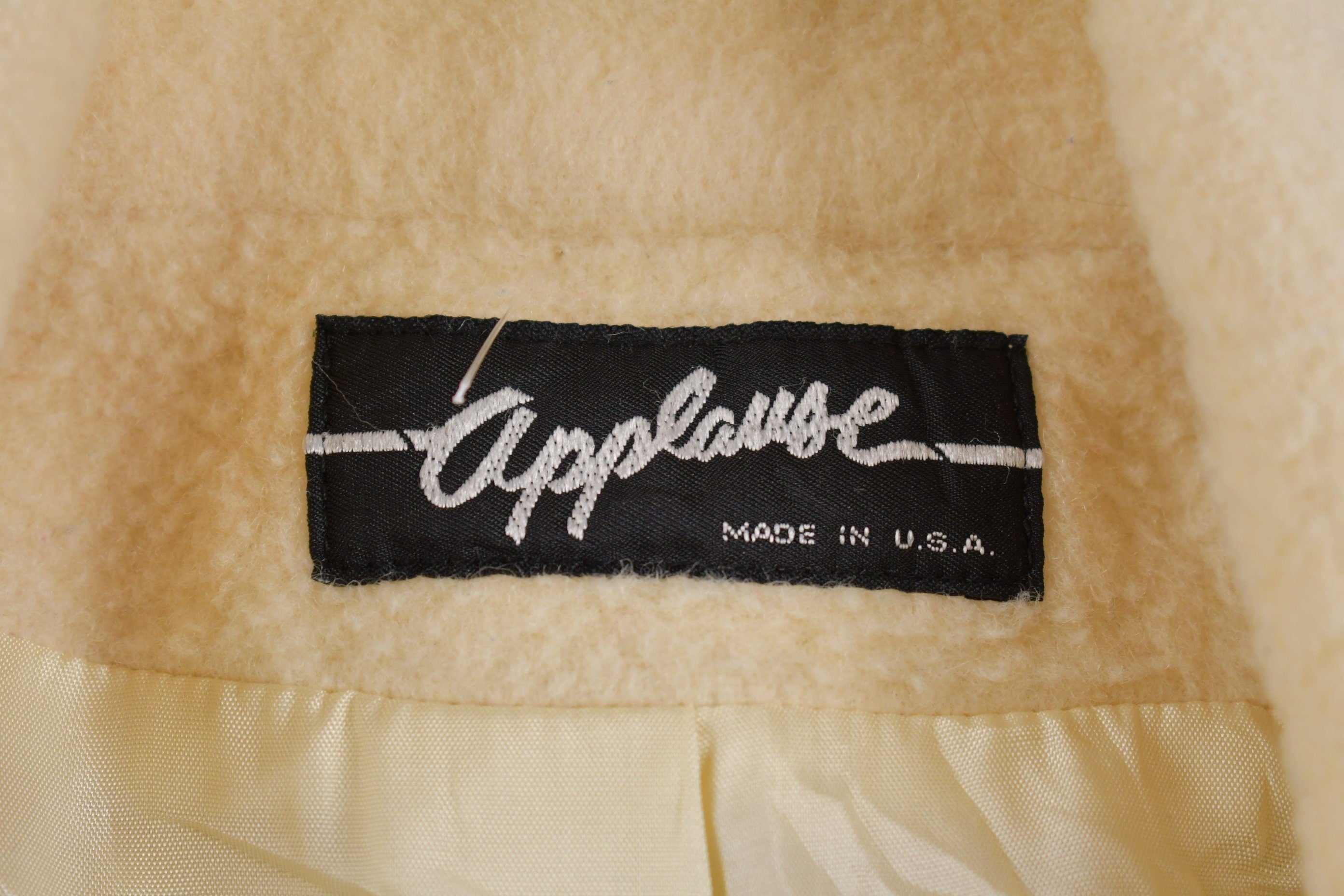 Vintage 1980s Wool Full length Over Coat