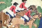 Vintage 1990s Marissa Christina Hand Knit Horse Racing Crewneck Sweater Mens S