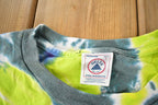 Vintage 1990s Gorilla Diver Tye Dye T-Shirt Made In USA