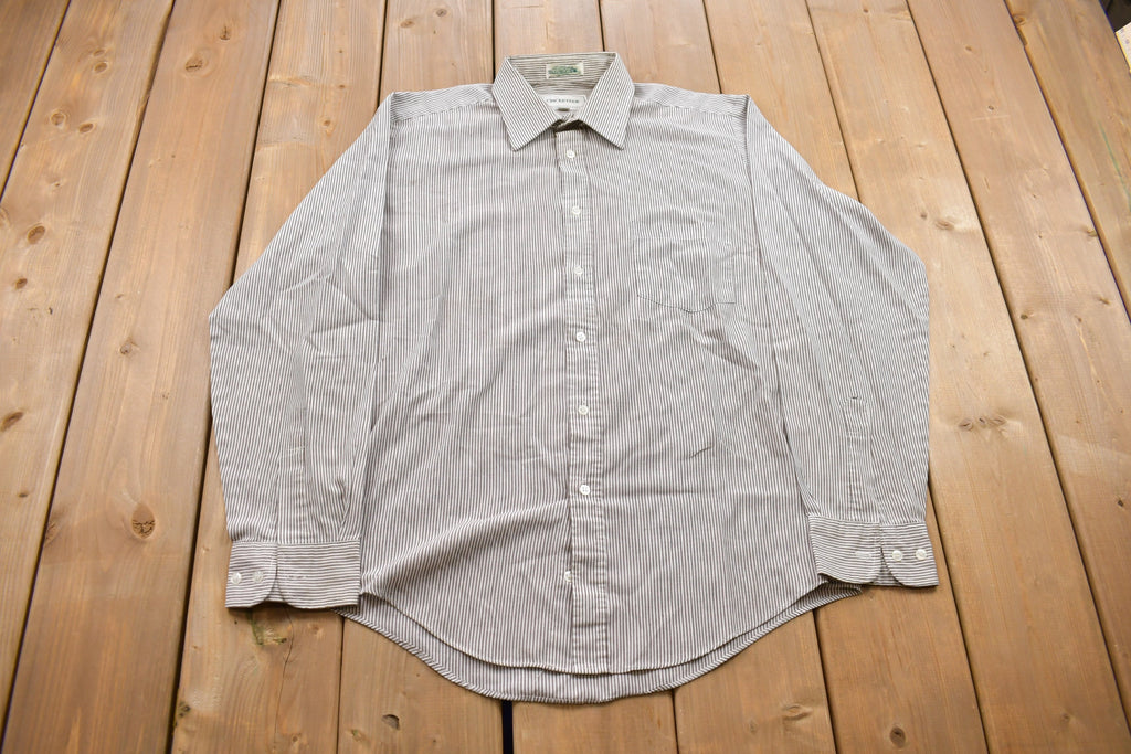 Vintage 1990s Cricketeer Button Up Dress Shirt