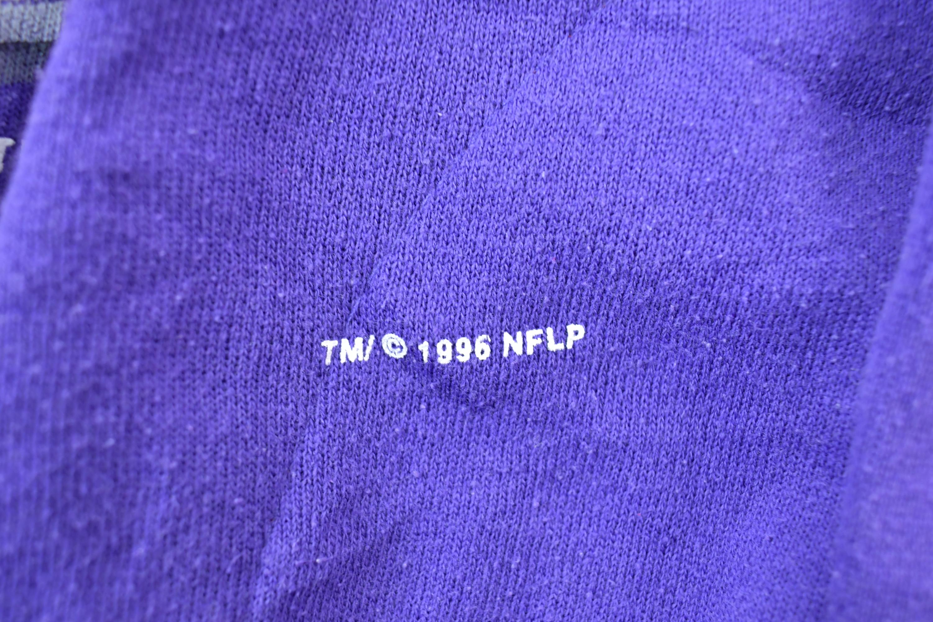 Vintage 1990s Minnesota Vikings Logo 7 NFL Crewneck Sweatshirt