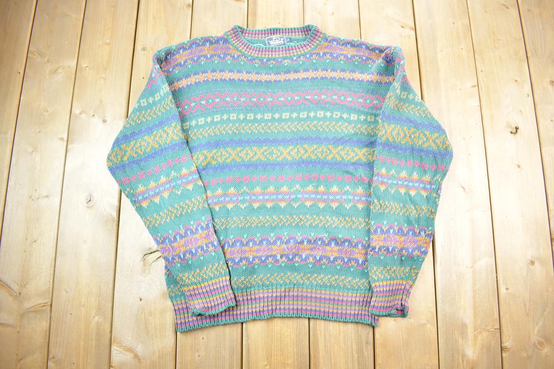 Vintage 1990s Woolrich 100% Wool Knit Sweater