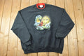 Vintage 1990s Morning Sun Double Collar Night Bird Crewneck