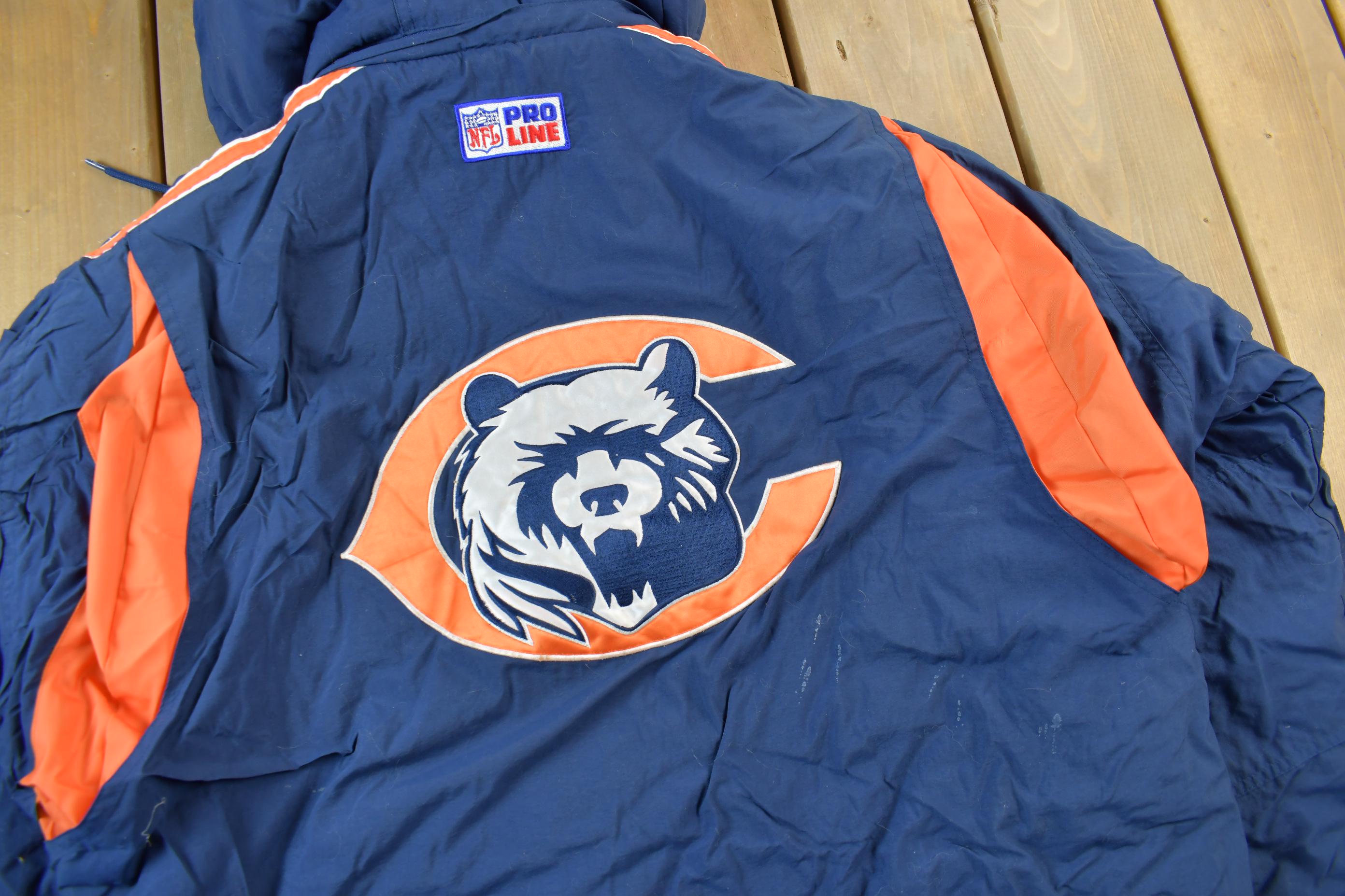 Vintage 1990s Chicago Bears NFL Pro Line Starter Jacket