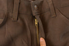 Vintage 1960s Levi's Slacks: Men's Brown Flare Pants, 32x30 Made in USA