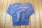 Vintage 1990s Trench Cross Grain Blank Crewneck Sweatshirt  90s Crewneck  Streetwear