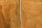 Vintage 1980s Lined Suede Genuine Leather Jacket Made In USA