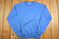 Vintage 1980s Blank Raglan Crewneck Sweatshirt