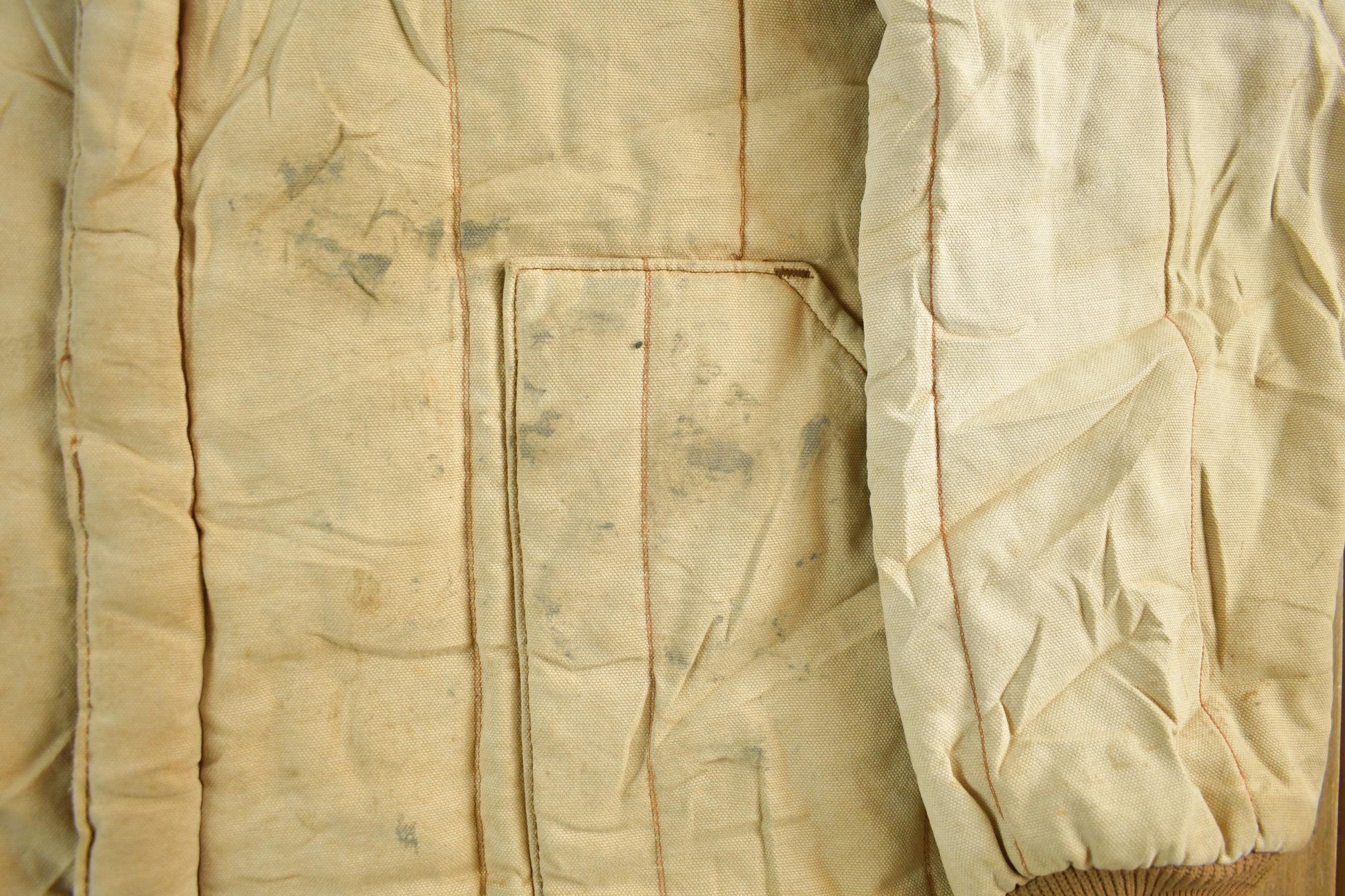 Vintage 1970s Key Imperial Canvas Work Jacket Men's XL  Distressed Thrashed Work Wear  70s Coat