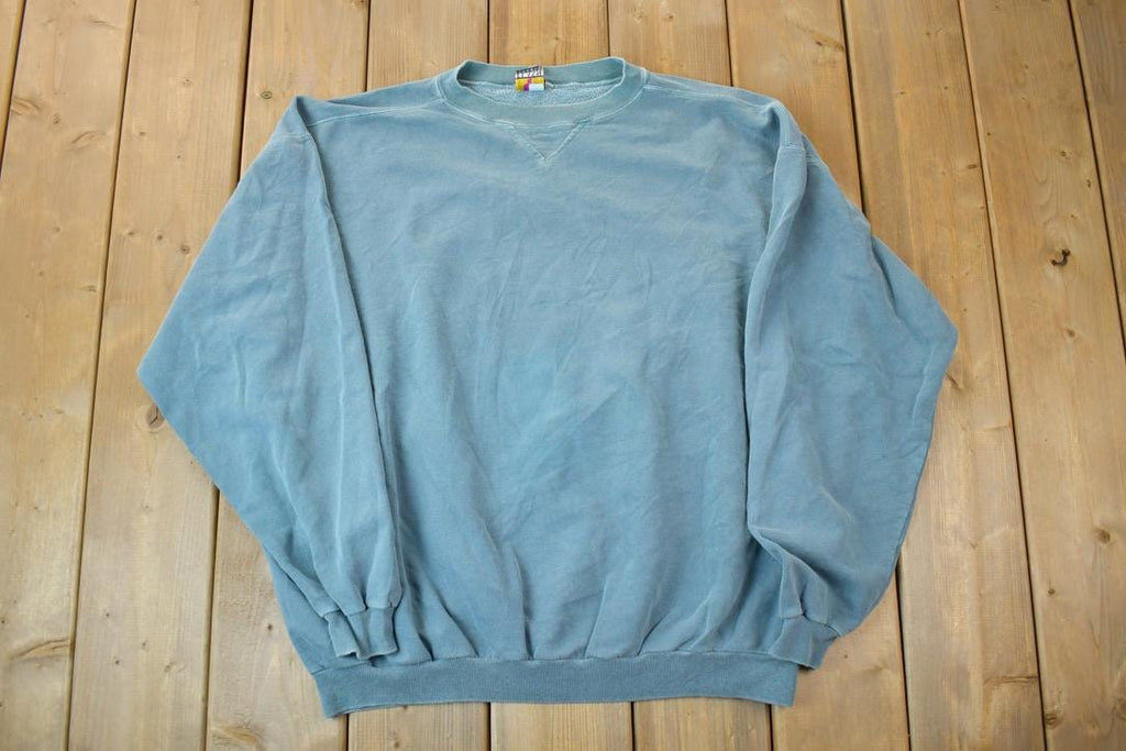 Vintage 1990s Flash Collection Blank Crewneck Sweatshirt