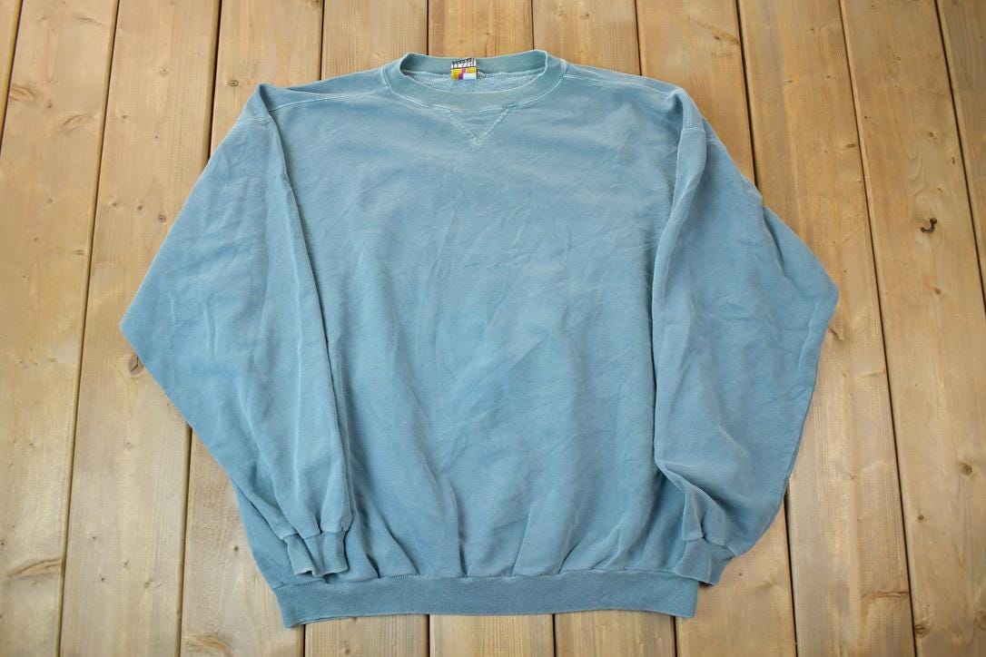 Vintage 1990s Flash Collection Blank Crewneck Sweatshirt
