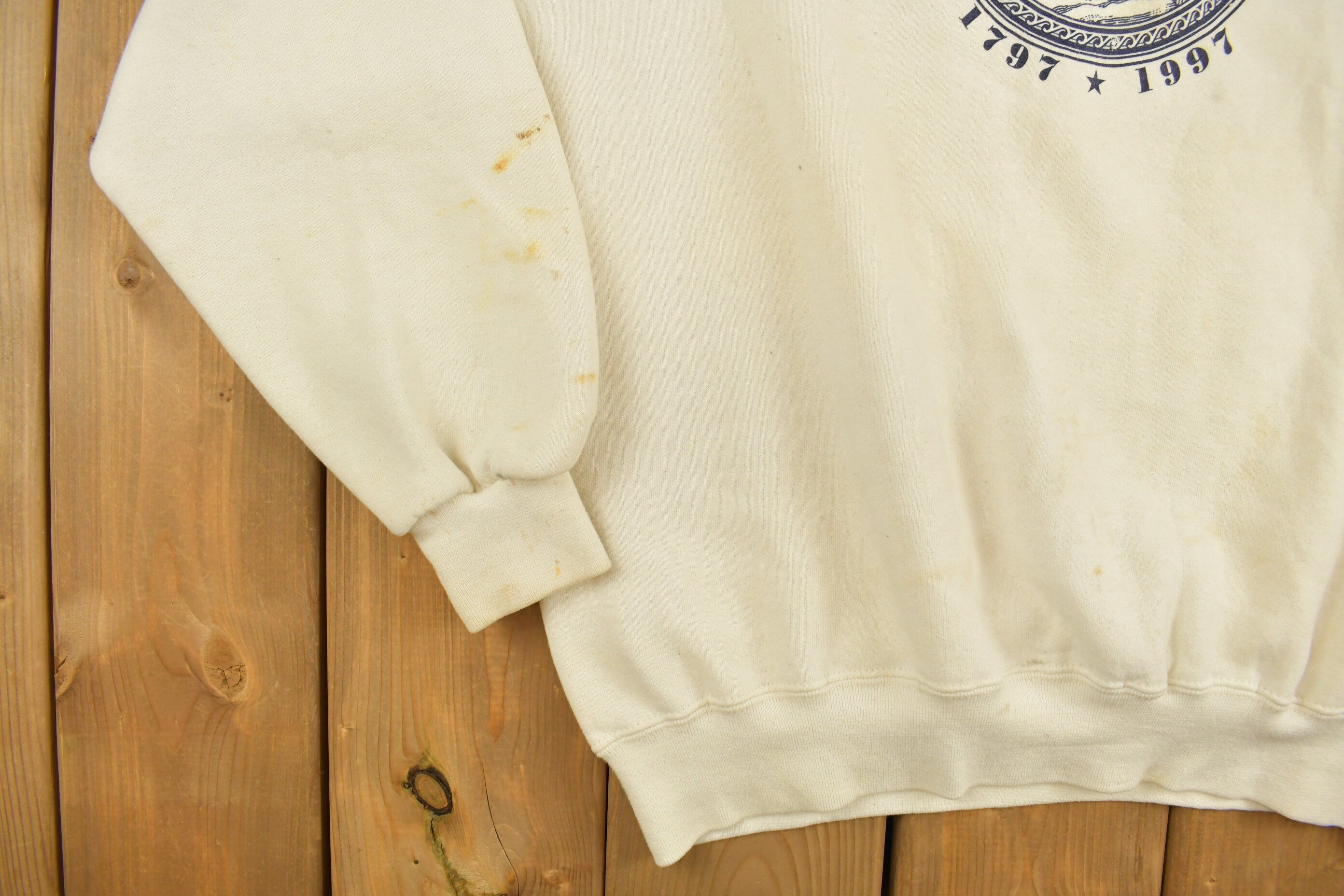 Vintage 1990s Trumbull Connecticut Crewneck Sweatshirt