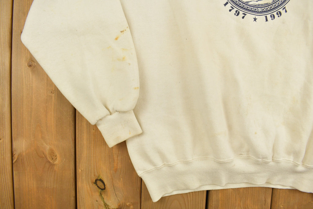 Vintage 1990s Trumbull Connecticut Crewneck Sweatshirt  90s Crewneck  Souvenir Sweater  Streetwear  Travel And Vacation  Made In USA