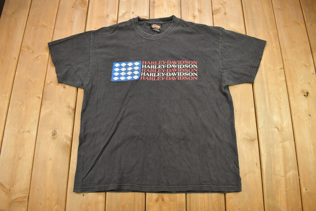 Vintage 2002 Buffalo Harley Davidson New York Graphic T-Shirt