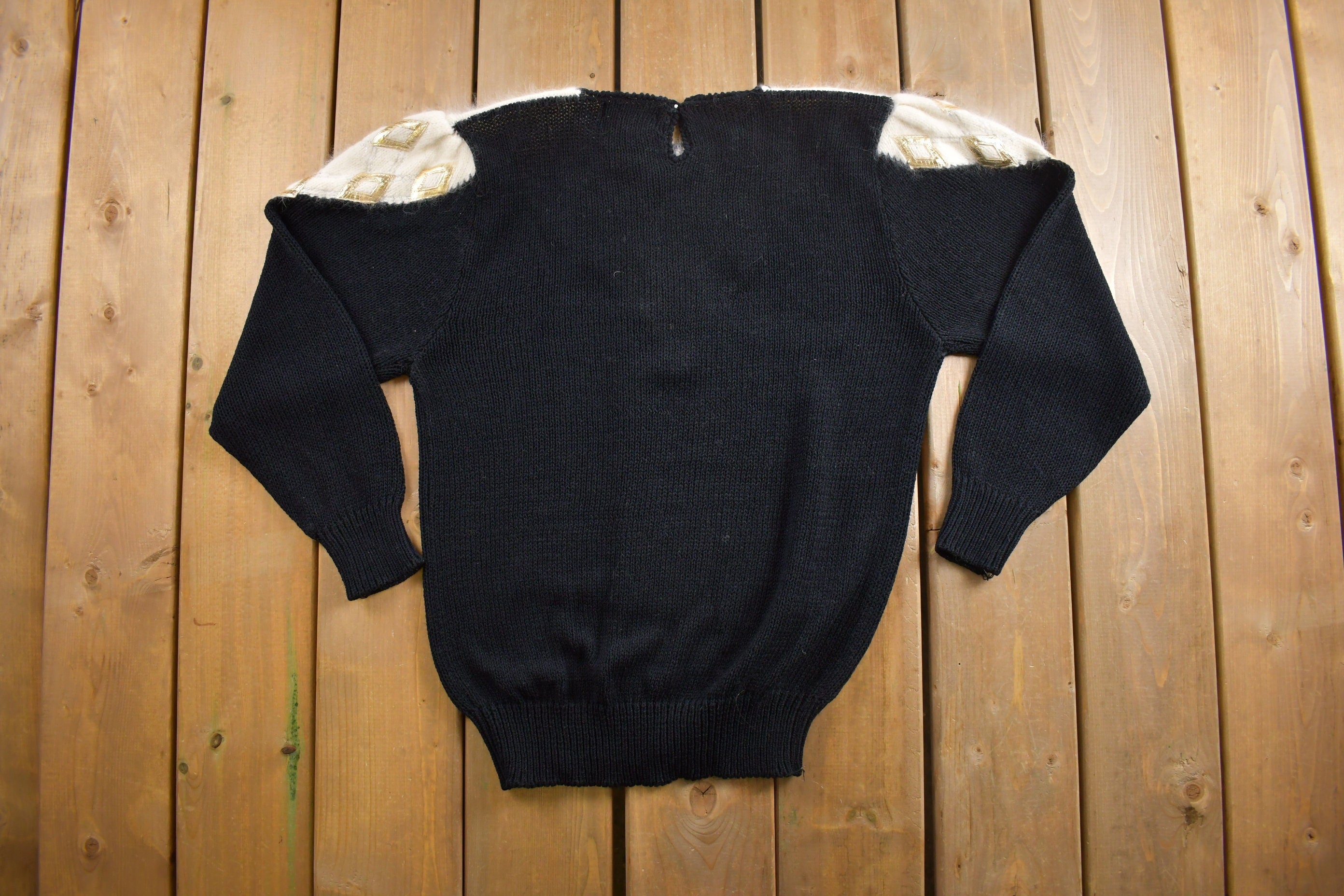 Vintage 1990s Fuzzy Knit Sweater