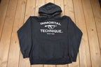 Vintage Y2K Immortal Technique Graphic Hoodie