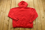 Vintage 90's Reebok Embroidered Hooded Sweater
