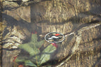 Vintage Military Style Real Tree Style Full Zip Up Camo Sweater Jacket
