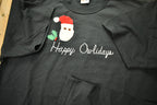 Vintage 1990s Happy Owlidays Owl Theme Christmas T-Shirt