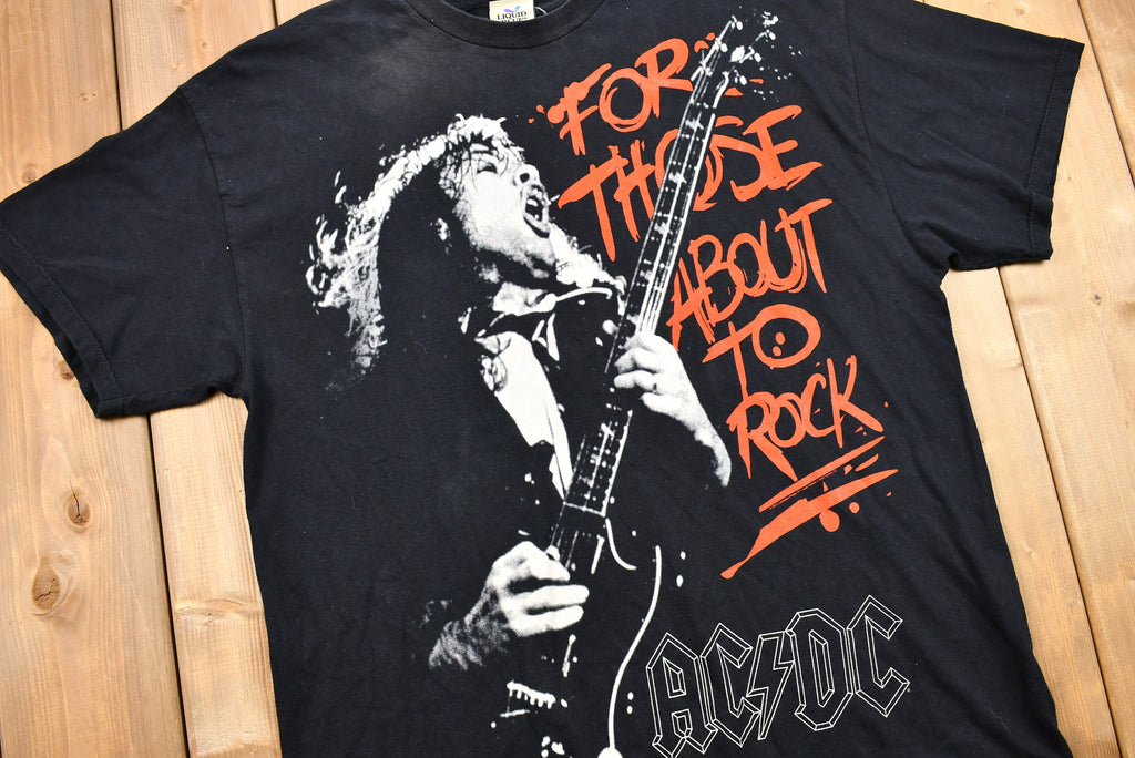 Vintage 1990s ACDC For Those About To Rock Graphic T-Shirt