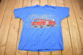 Vintage 1990s Firetruck Graphic T Shirt