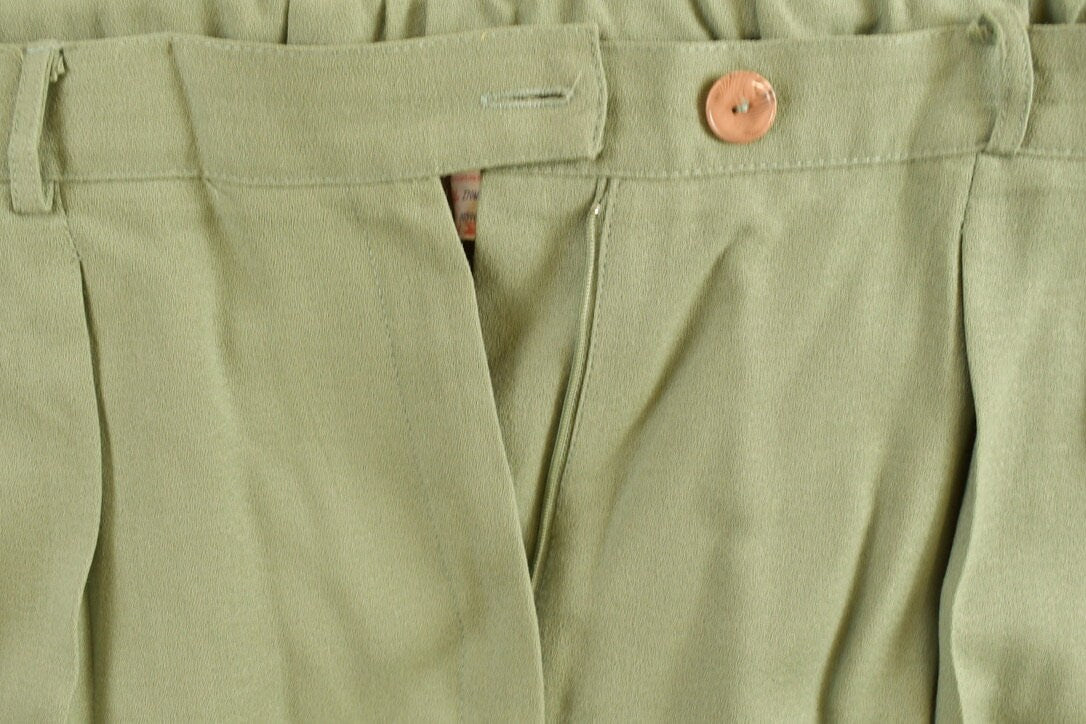 Vintage 1980s Jones New York Pleated Women's Pants Size 35 x 26.5