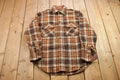 Vintage 1990s JC Penney Plaid Flannel Button Up Shirt