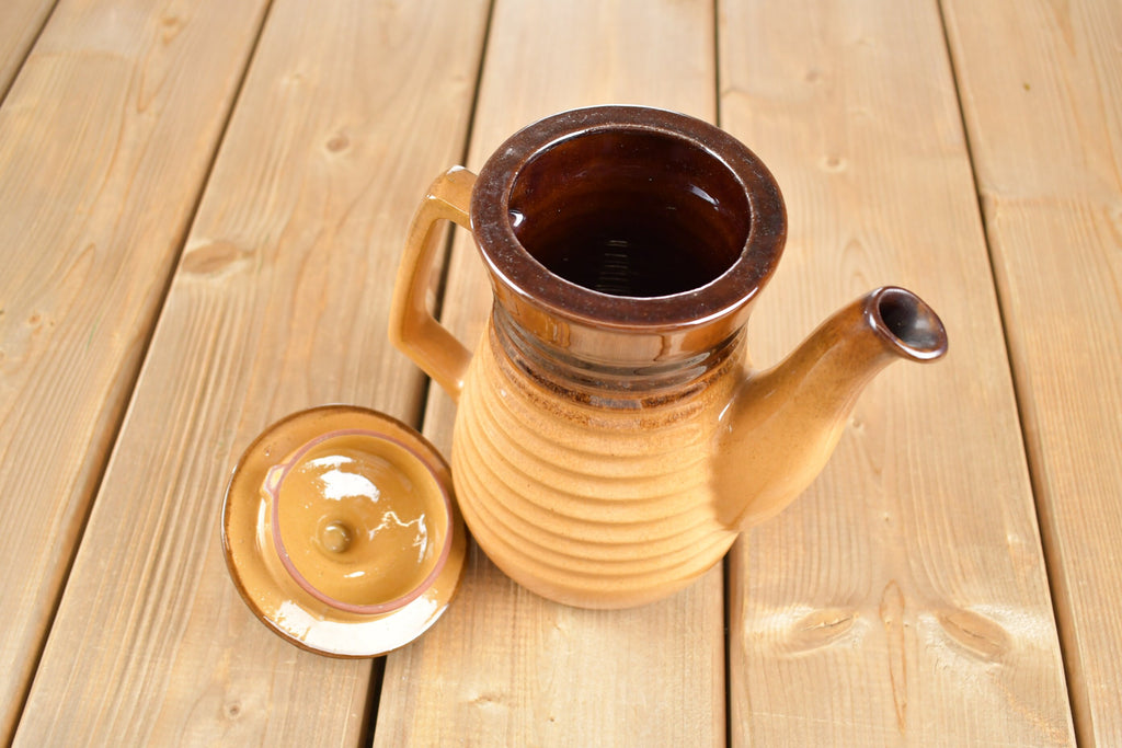 Vintage 1970s Made in Canada Ceramic Tea Pot