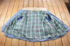 Vintage 1990s Forelli Jeanswear Blanket Lined Jean Jacket