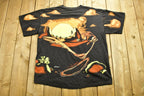 Vintage 1995 Wile E Coyote & Road Rununer All Over Print T-Shirt