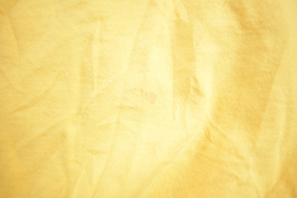 Vintage 1990s Boxy Yellow Tosani Golf Blank Crewneck Sweatshirt Size Small