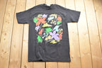 Vintage 1990s Palm Springs Yacht Club Flower Design Graphic T-Shirt