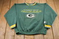 Vintage 1990s Starter Green Bay Packers NFL Embroidered Crewneck Sweatshirt