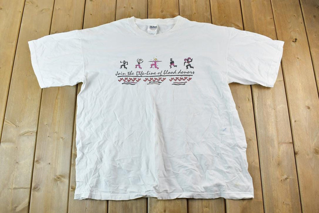 Vintage 1990s Donor Souvenir T-Shirt