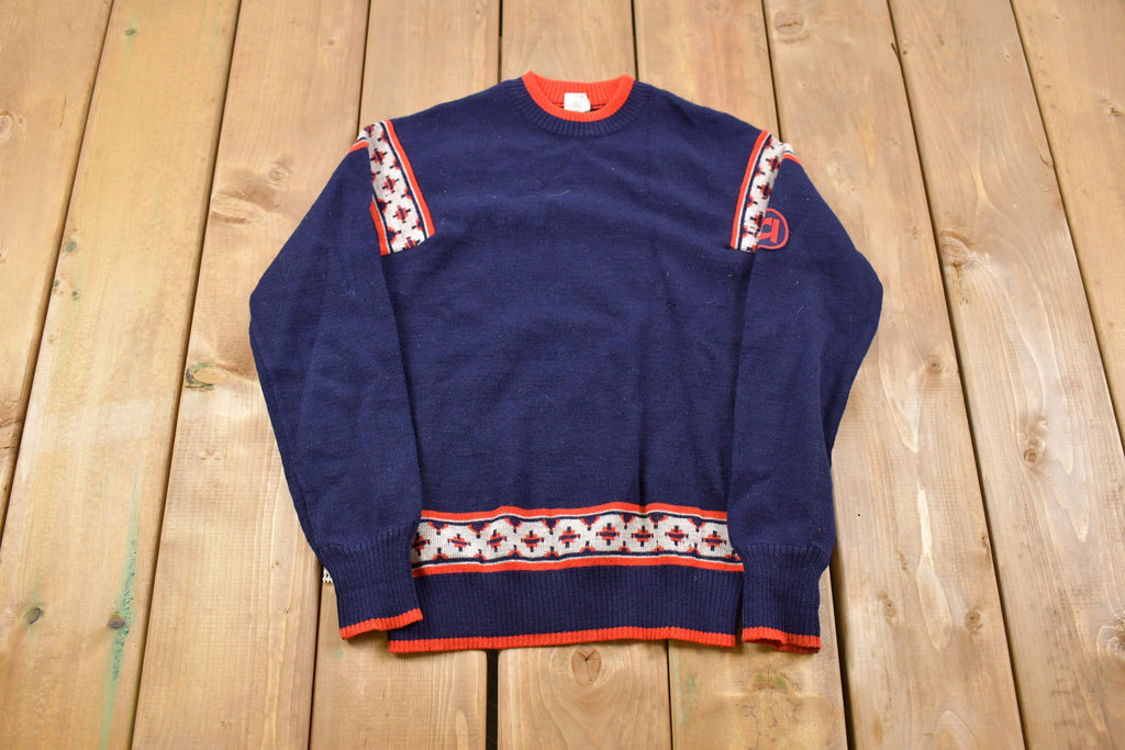 Vintage 1960s Youth Sized Knitted Sweater