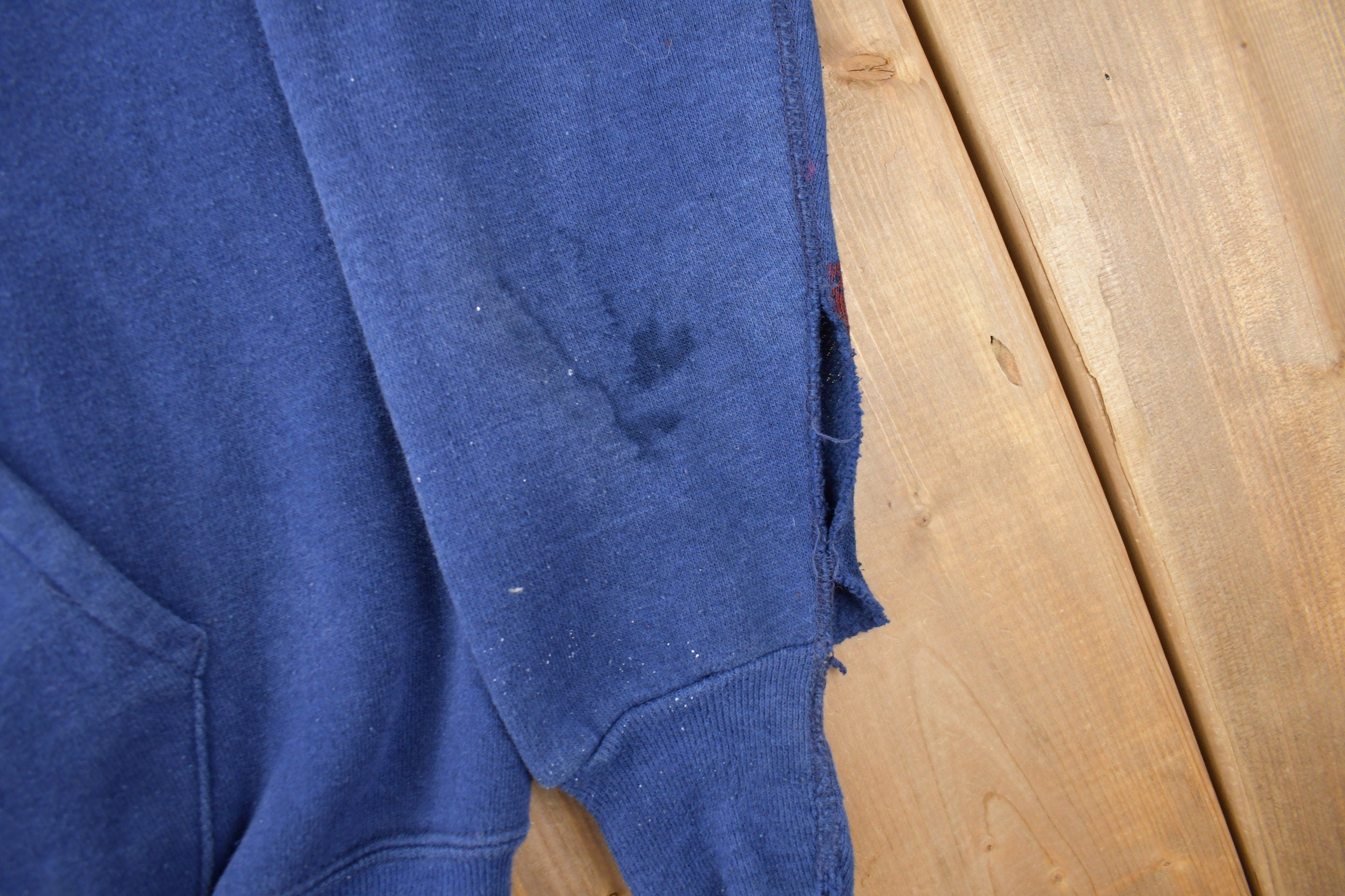 Vintage 1980s Waukee Iowa Raglan Hoodie