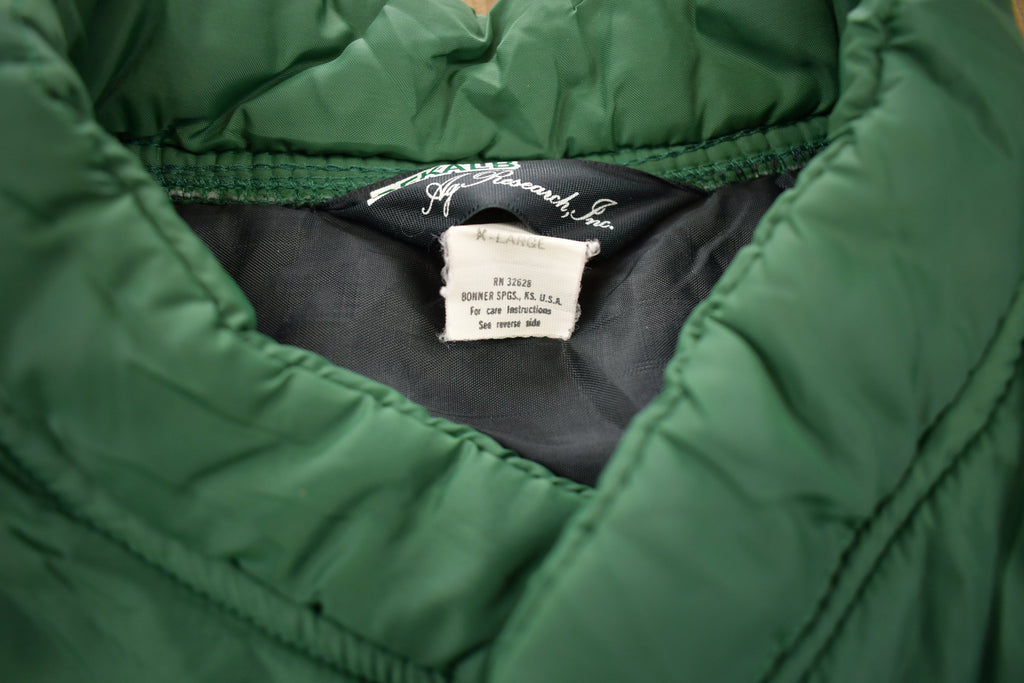 Vintage 1980s Green Dekalb Hunting Vest