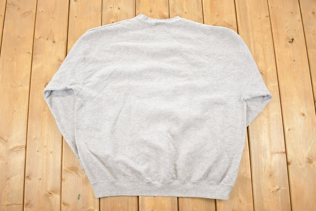 Vintage 1990s Winnie The Pooh Eeyore Christmas Disney Crewneck Sweater Men's XL