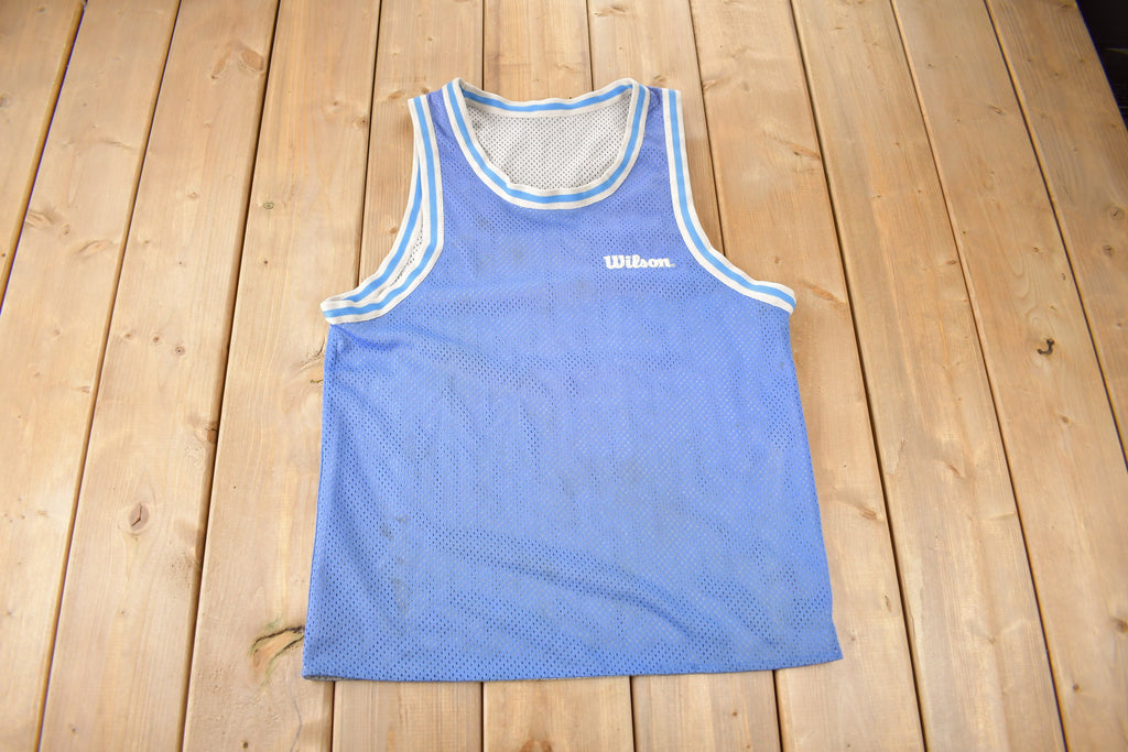 Vintage 1990s Wilson Mesh Basketball Jersey Size Medium