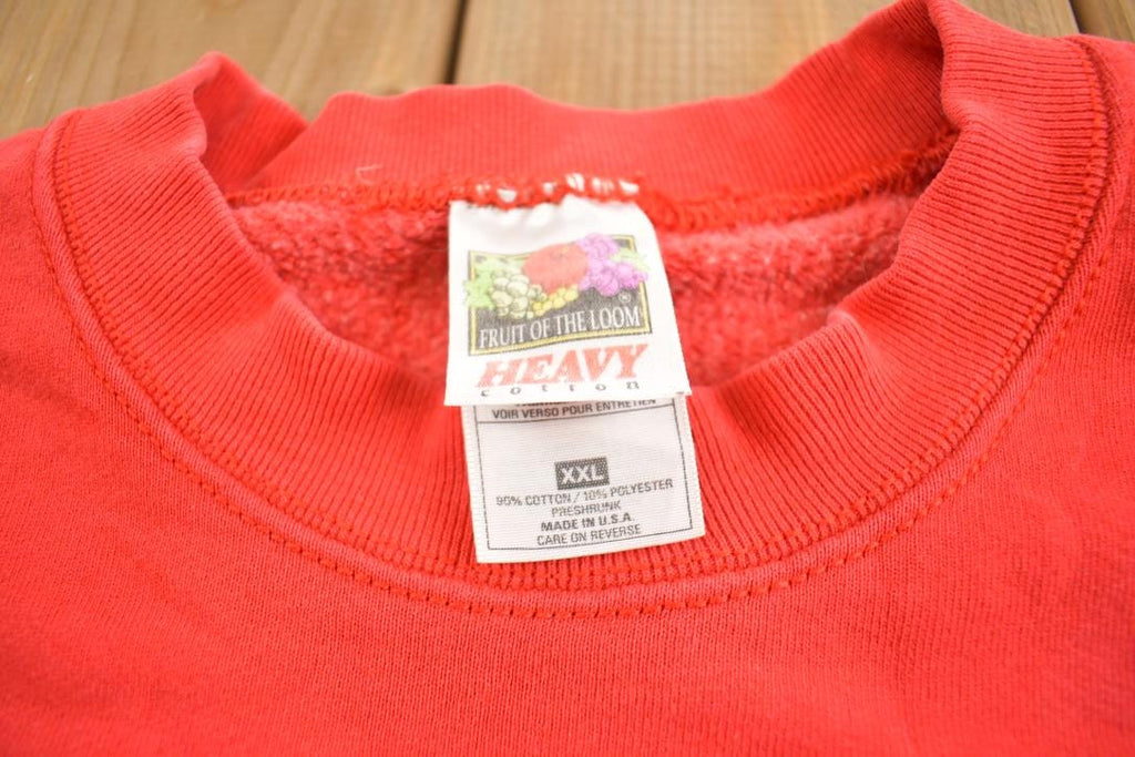Vintage 1990s Iowa State University Crewneck Made In USA