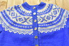 Vintage 1970s Knitted Button Down Sweater