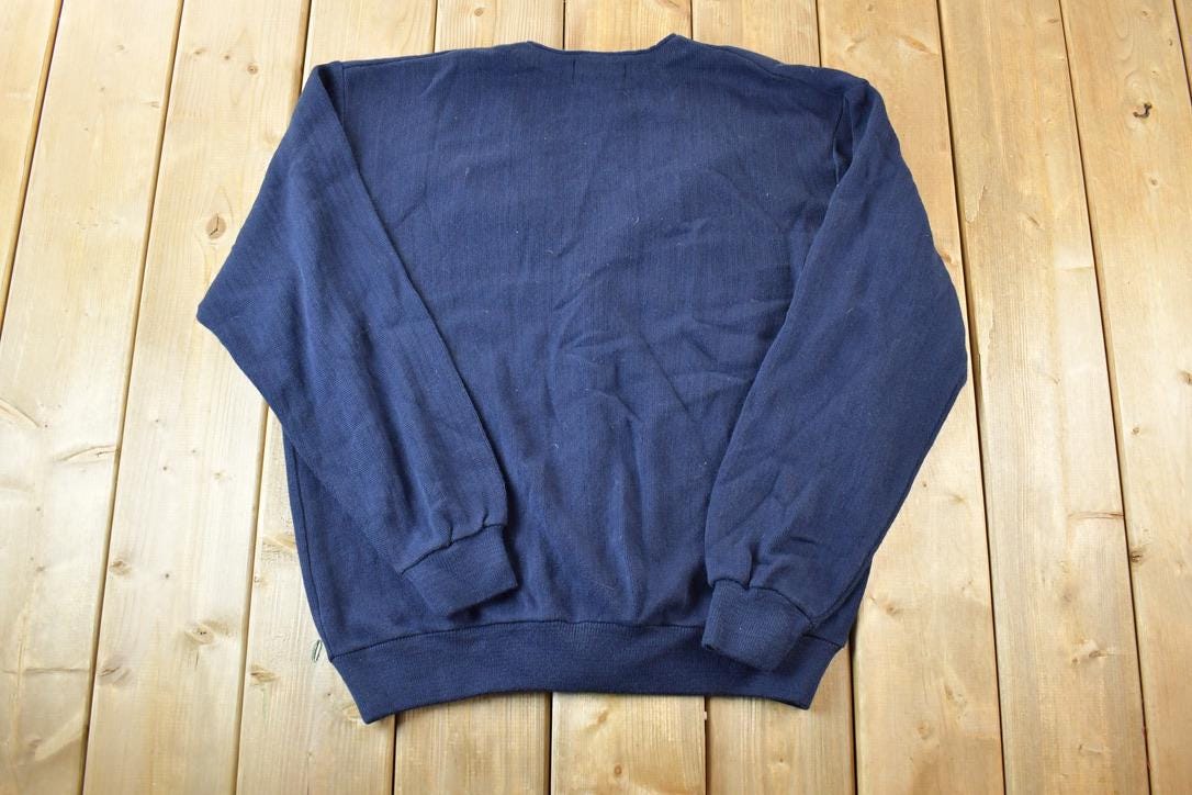 Vintage 1990s Arnold Palmer Knit Perfect Mild Distress Cardigan Sweater Made In USA